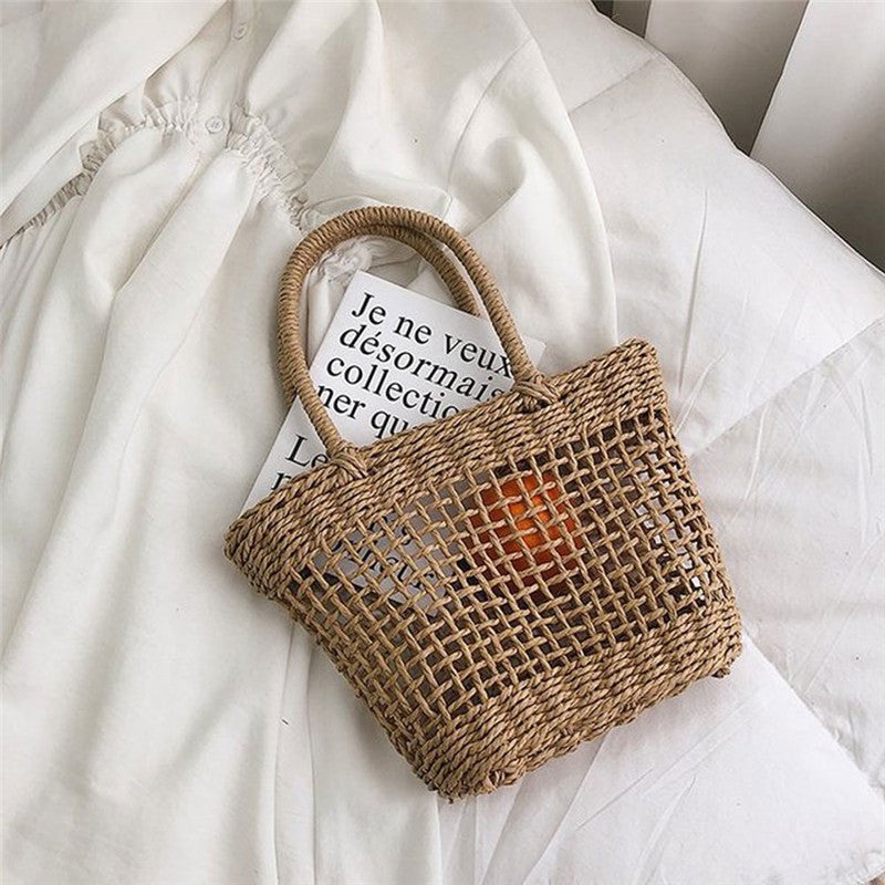 Hollow Straw Bag