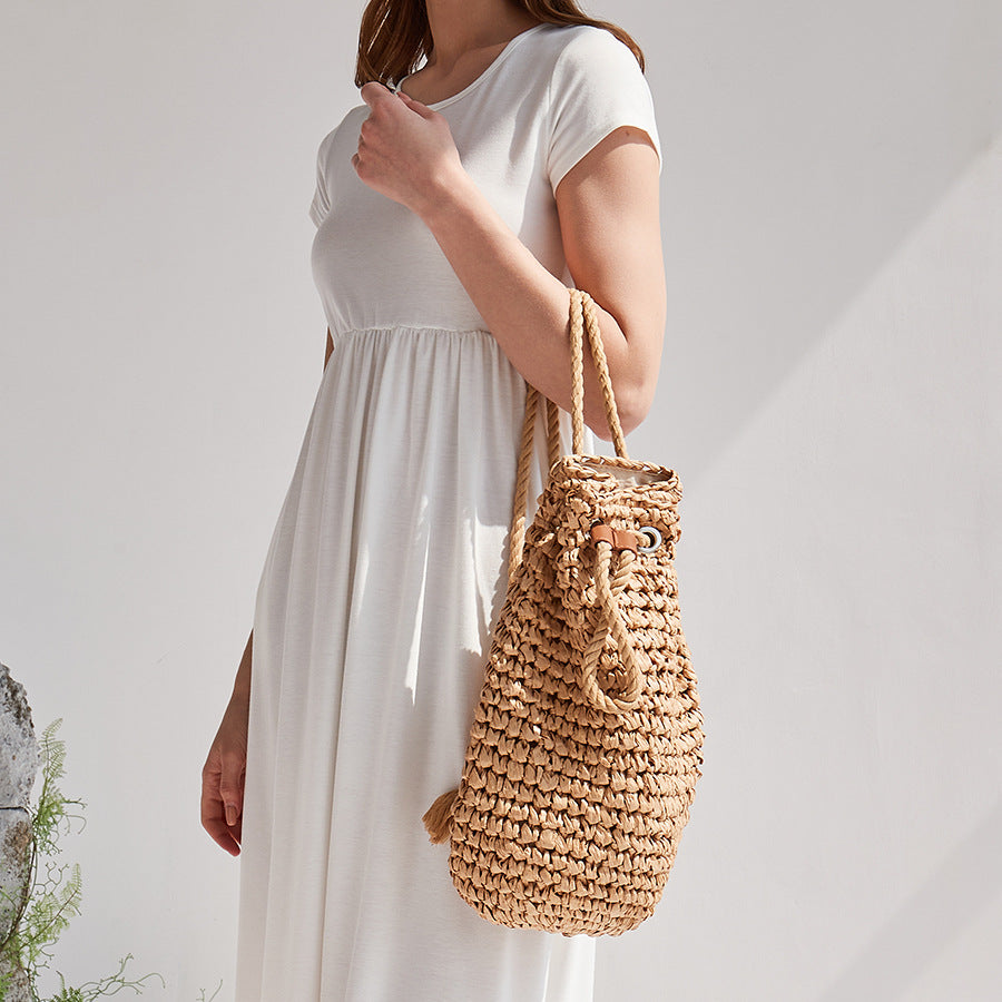 Straw Beach bag