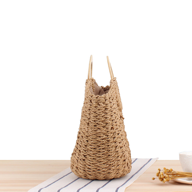 Straw Beach Handbag