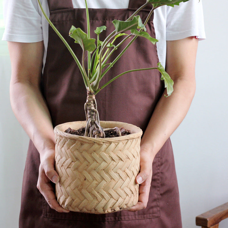 Woven Flower Pot