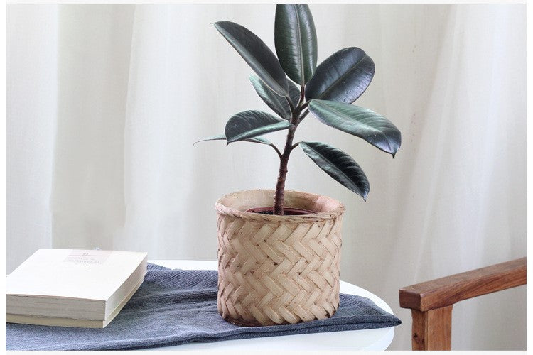 Woven Flower Pot