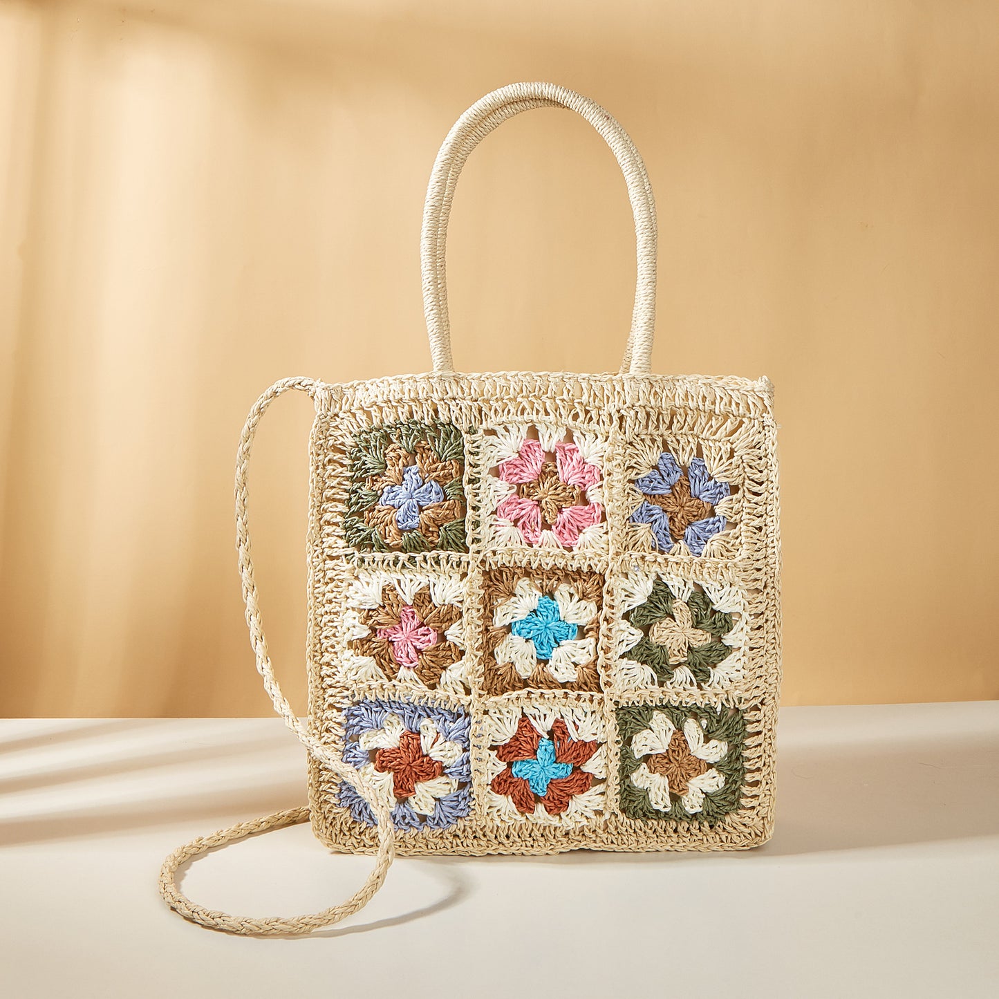 Checkered Shoulder Bag