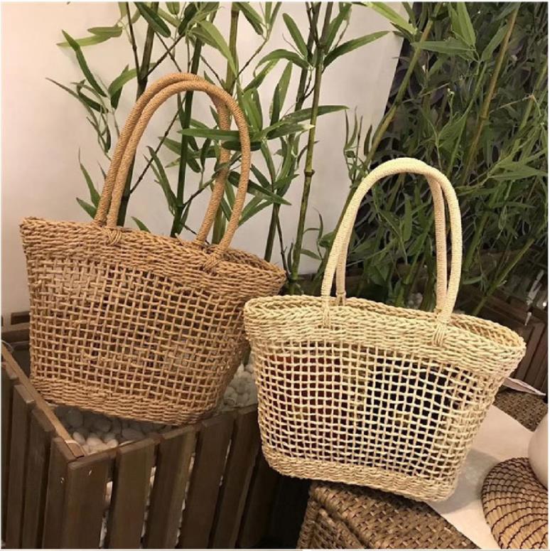Hollow Straw Bag