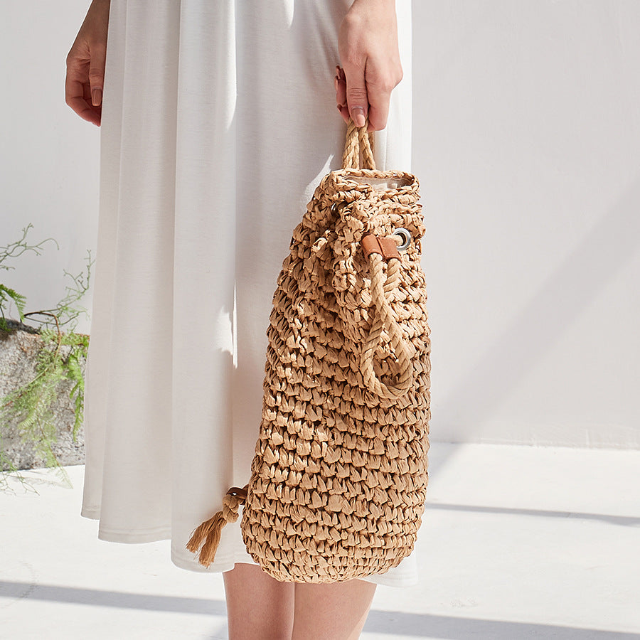 Straw Beach bag