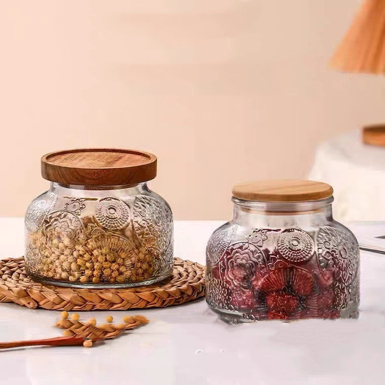 Vintage Glass Storage Tank