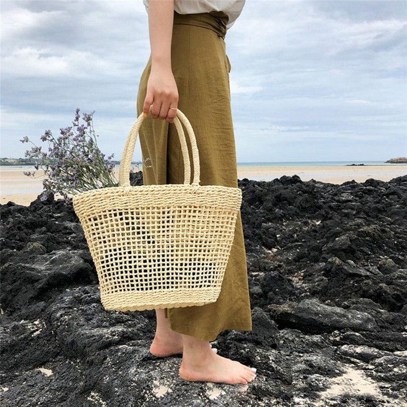 Hollow Straw Bag