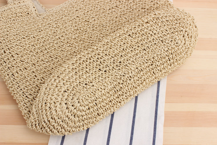 Straw Shoulder Bag