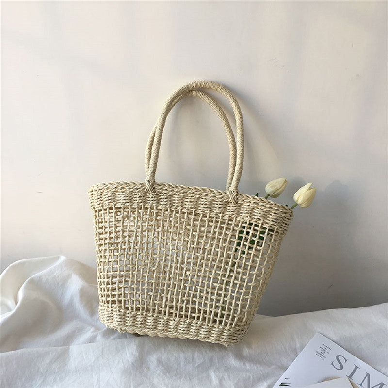 Hollow Straw Bag