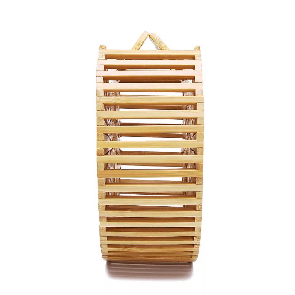 Bamboo Clamshell Bag
