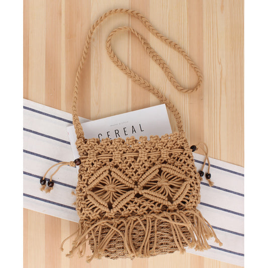 Hand-stitched Cross-body