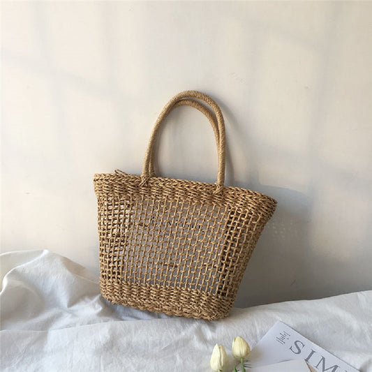 Hollow Straw Bag