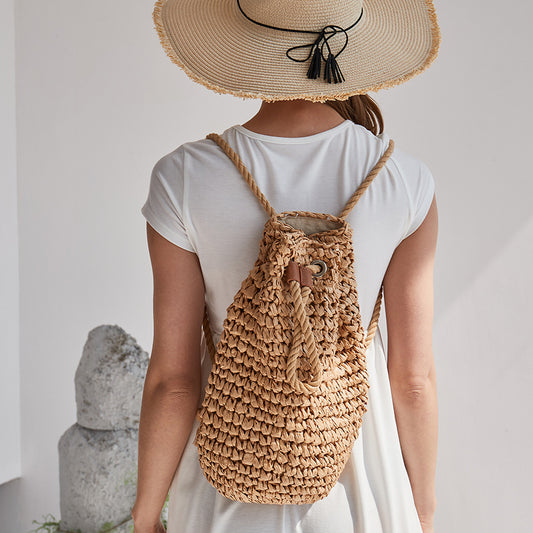 Straw Beach bag